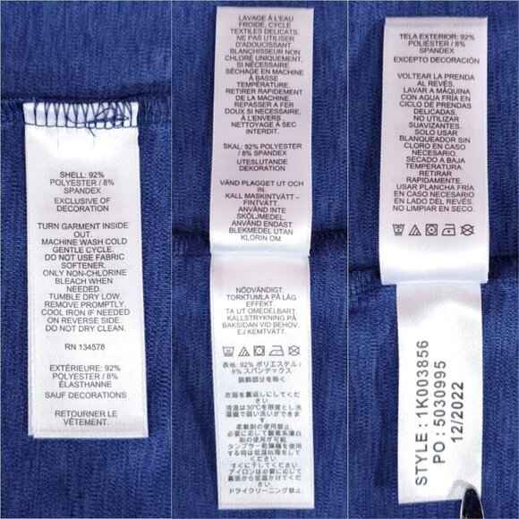 Vineyard Vines Mens Size Medium On The Go Shep Shirt 1/4 Zip Performance Blue - Picture 12 of 14